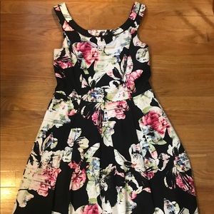 WHBM floral dress size 10